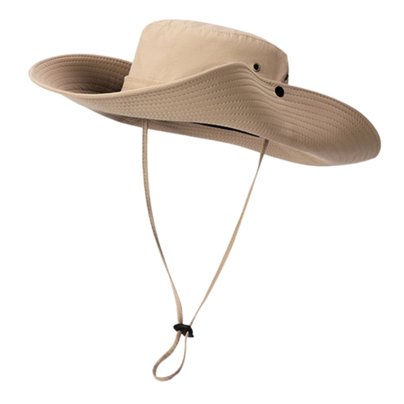 Packable Hat Nylon - 패커블 야외 어부 모자 챙이 넓은