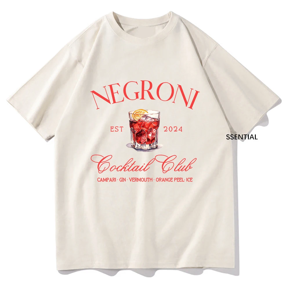 Negroni 남녀공용 소셜 클럽 티셔츠, 패션 의류, - Tee Graphic Print 리뷰 및 가격