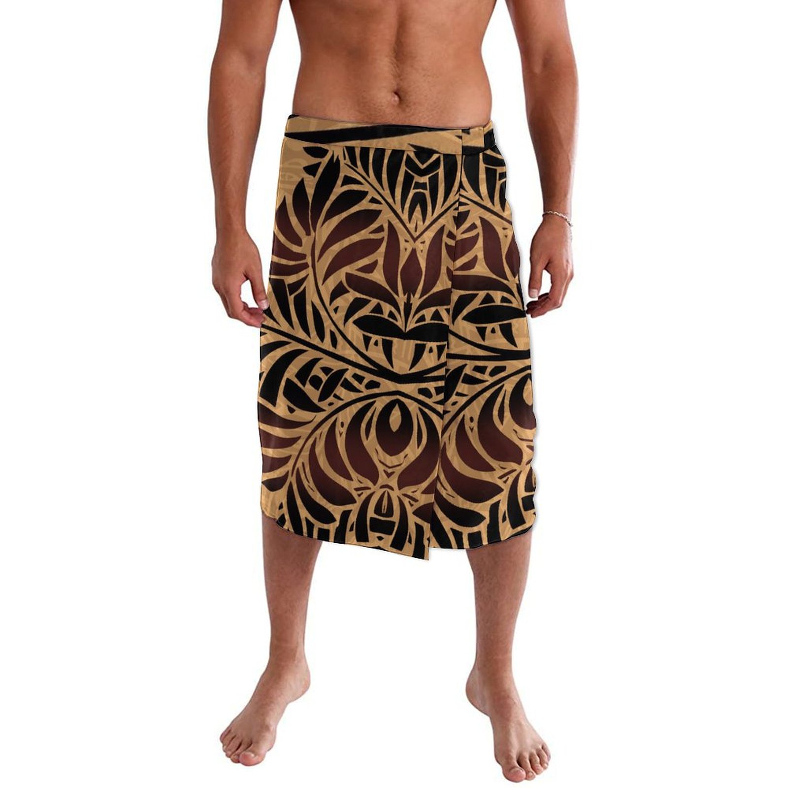 하와이안 남성용 비치 랩 원피스, 사모아 퍼시픽 아일랜 - Sarong Men Wrap 리뷰 및 가격
