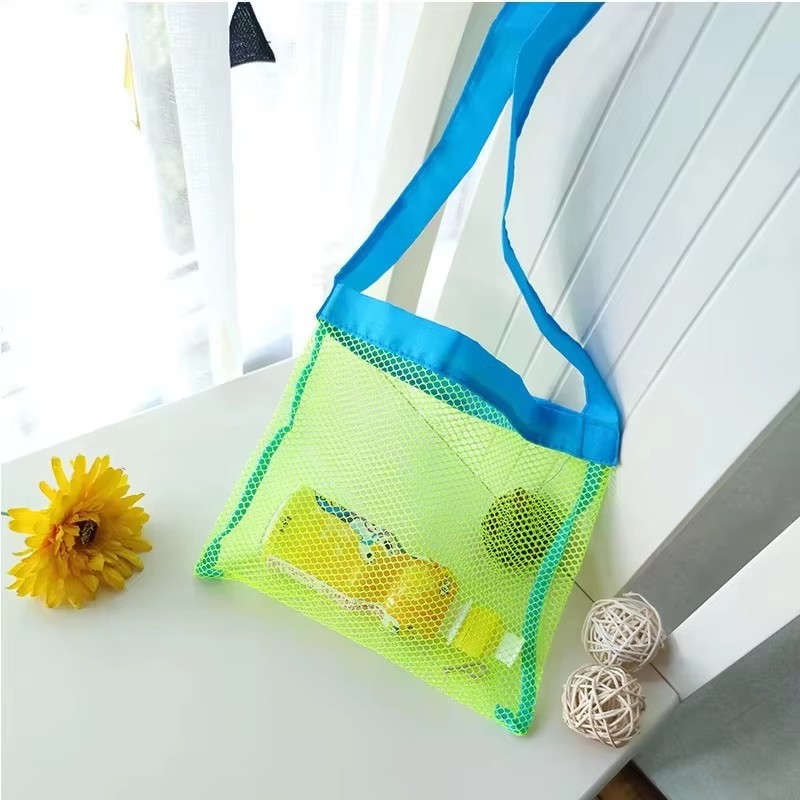 어린이 휴대용 메쉬 가방, 아동 목욕 장난감 보관 가방 - Beach Towel Large 리뷰 및 가격