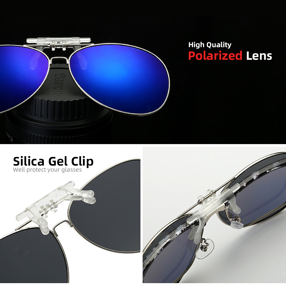 VIVIBEE 항공 플립업 클립온 선글라스 편광 남성용 - Sunglasses Aviator Polarized 리뷰 및 가격